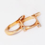 Серьги, золото