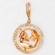 Подвеска, золото