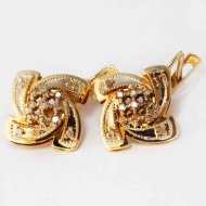 Серьги, золото